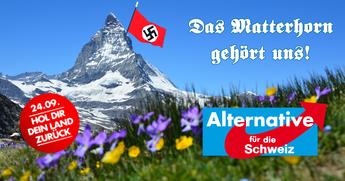 AfD erklärt Schweiz den Krieg: Auf zum Matterhorn!