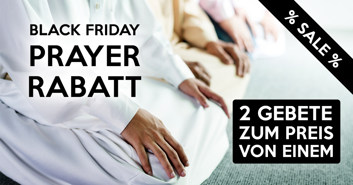 Noktara - Black Friday Prayer - Moschee lockt Besucher mit Rabatten