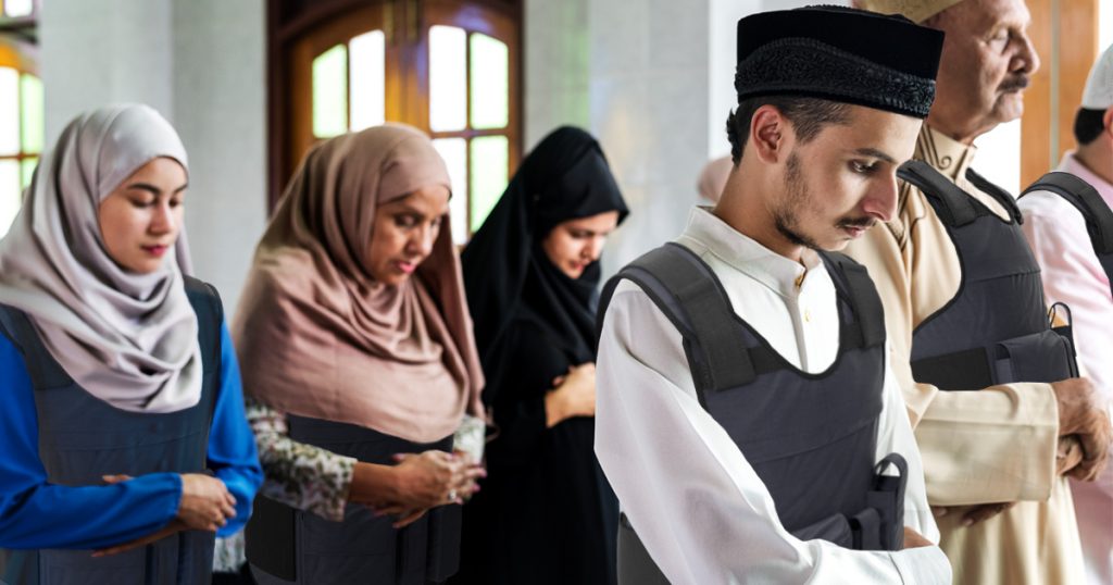 Noktara - Bürger spenden aus Solidarität kugelsichere Westen an Moschee - Christchurch