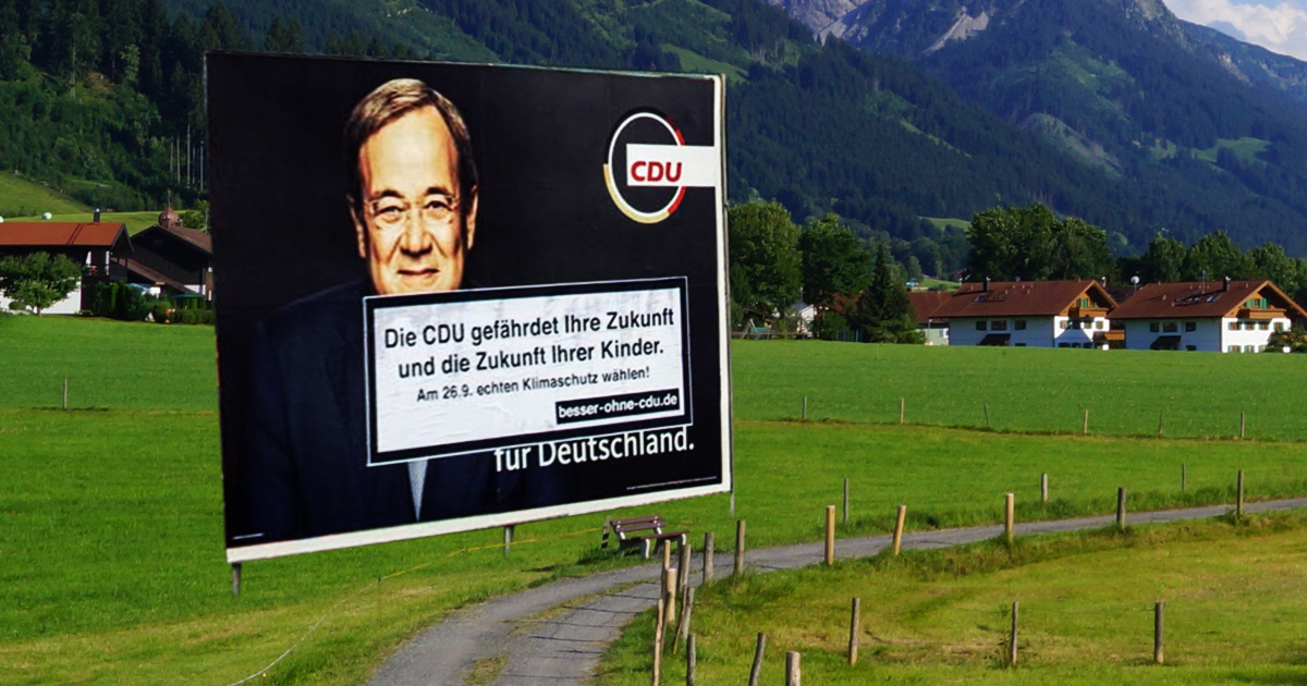 Noktara - CDU-Wahlplakate dürfen nur noch mit Warnhinweis aufgestellt werden