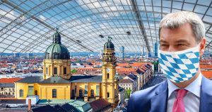 Noktara - Corona-Schutz - Markus Söder schlägt Glaskuppel über München vor