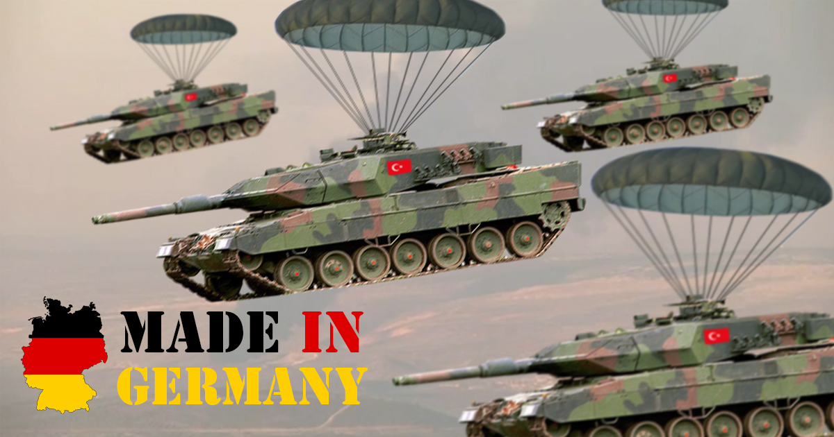 Deutschland liefert türkische Leopard-Panzer direkt nach Syrien