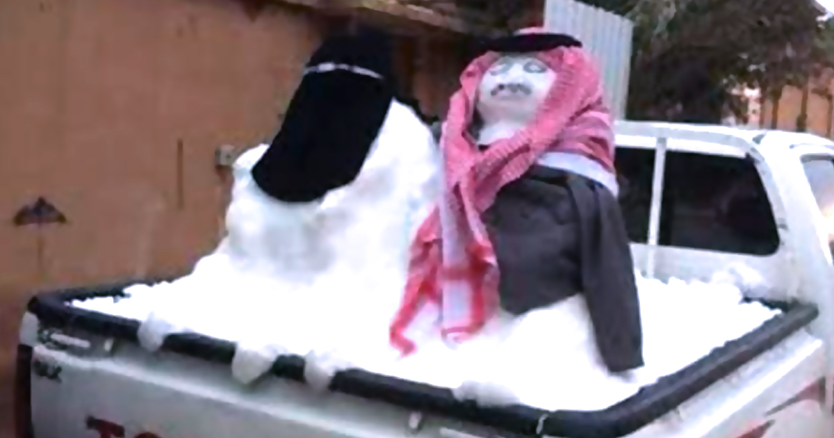 Die 7 besten islamischen Schneemänner - Niqab
