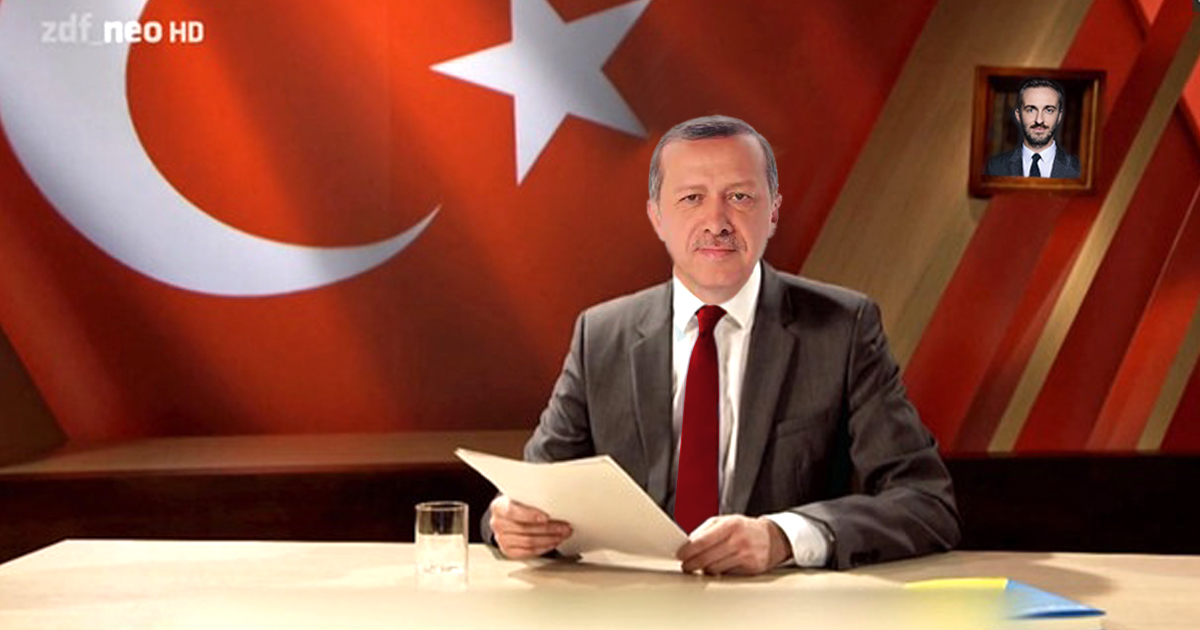 Einigung: Erdogan darf Schmähgedicht über Jan Böhmermann vortragen