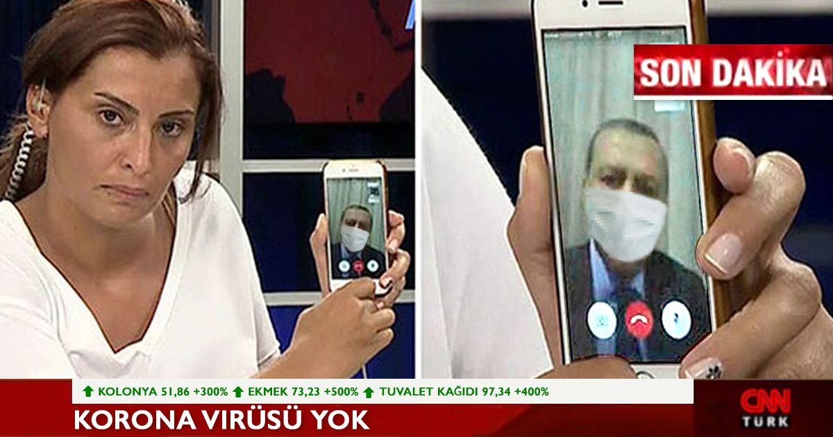 Noktara - Erdogan beruhigt Volk per Facetime - Kein Coronavirus in der Türkei