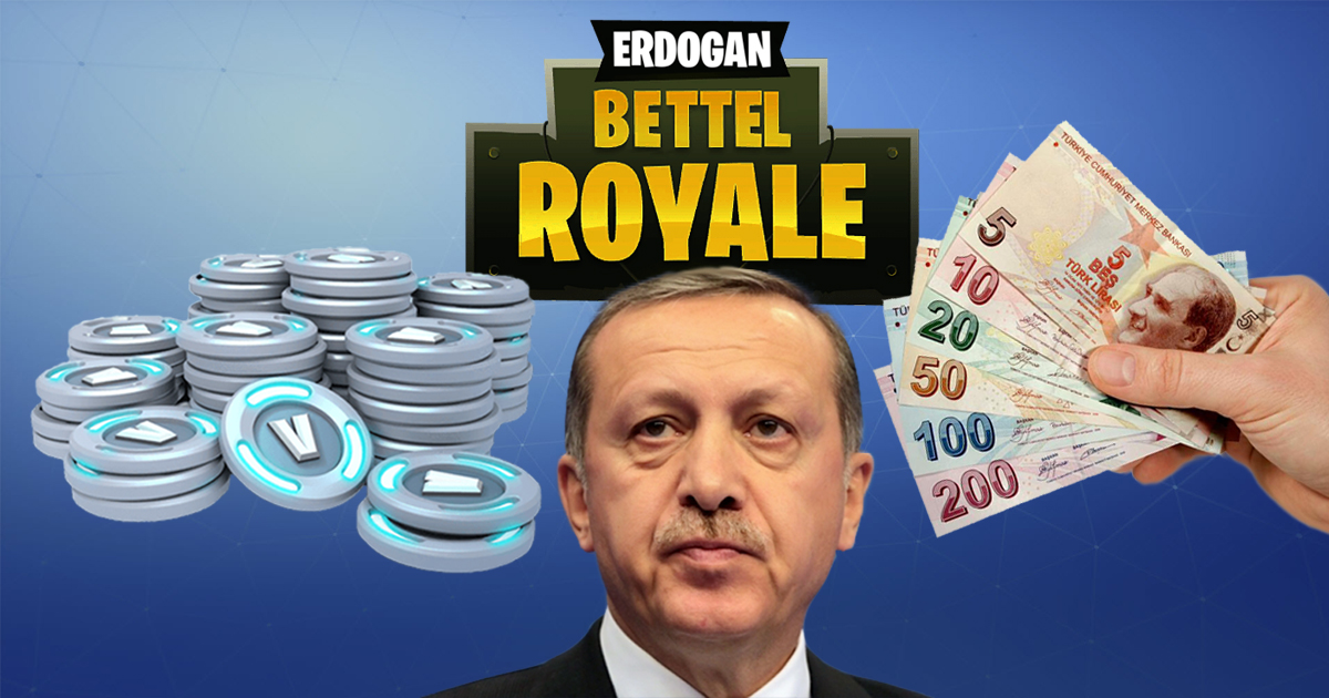 Noktara - Erdogan fordert türkische Fortnite-Spieler zum Lira-Tausch auf