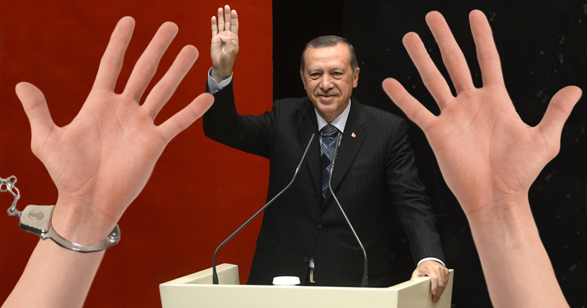 Erdogan lässt alle Linkshänder verhaften