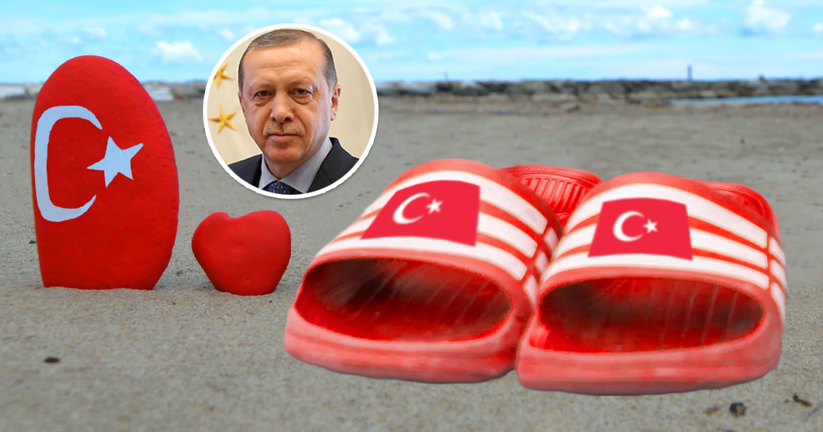 Noktara - Erdoletten- Dieser Schuhtrend ist ein Muss für stolze Türken - Türkische Adilette