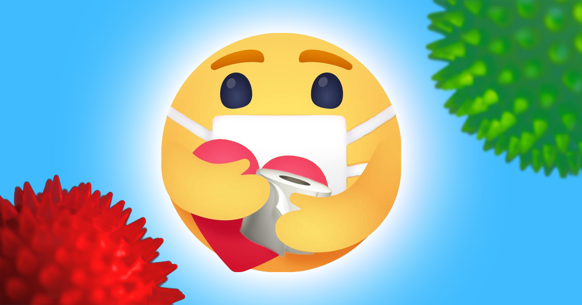 Noktara - Facebook führt wegen Coronavirus neue Emoji-Reaction ein