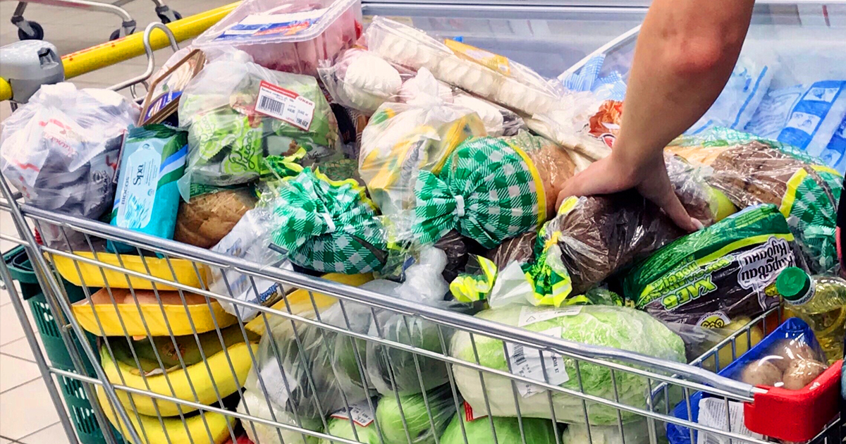Noktara - Familie nicht verhungert, weil sie vor Feiertag halben Supermarkt leer kauft