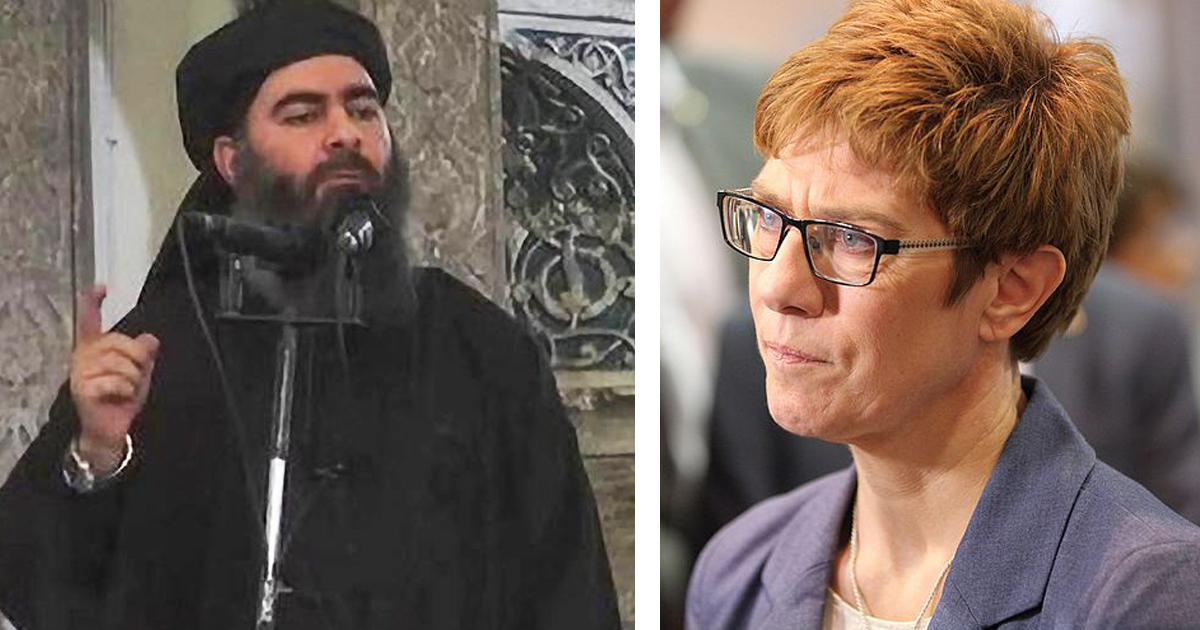 Noktara - Forsa-Umfrage - Annegret Kramp-Karrenbauer noch unbeliebter als der IS