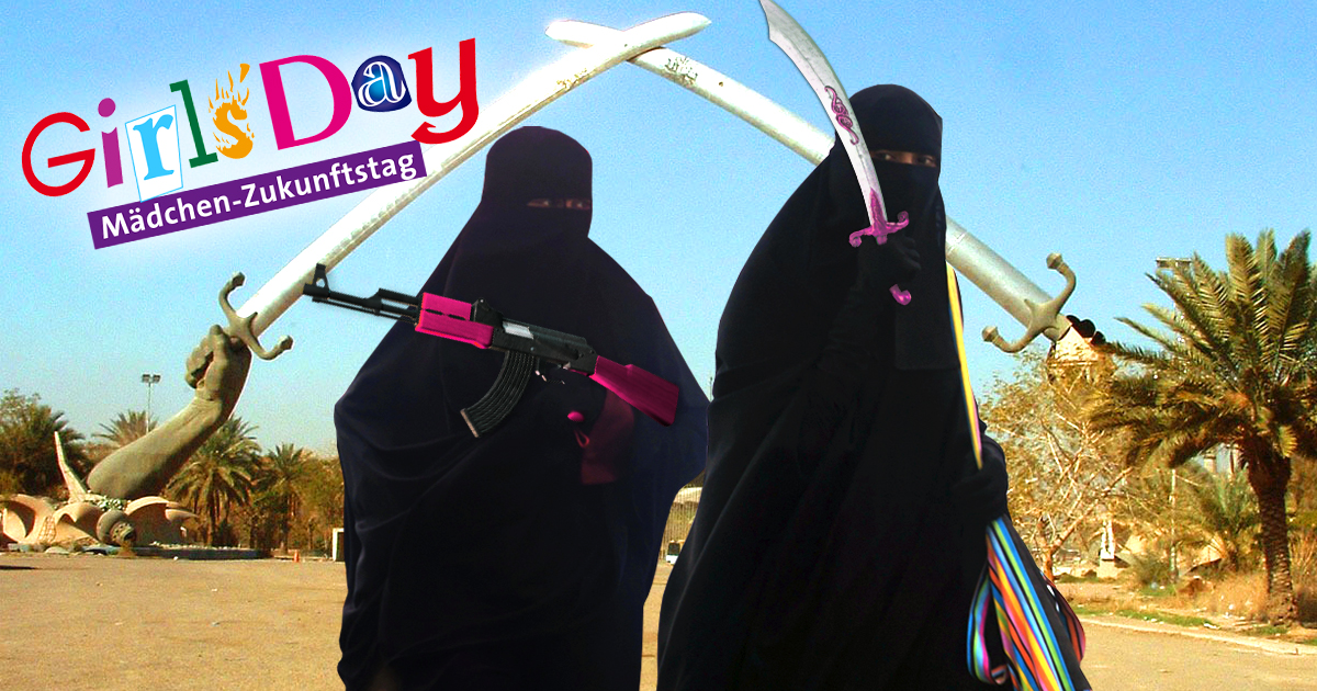 Noktara - Girls'Day - IS will mehr Terroristinnen mit pinken Waffen rekrutieren