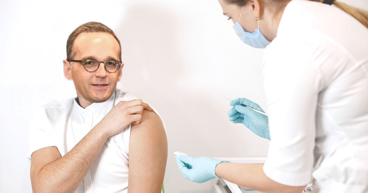 Noktara - Heiko Maas fordert nach seiner Impfung plötzlich Sonderrechte für Geimpfte