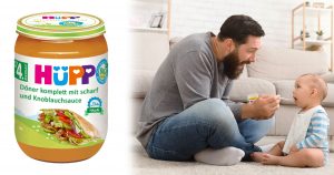 Noktara - HüPP Halal Babynahrung mit lecker Döner und Knoblauchsauce