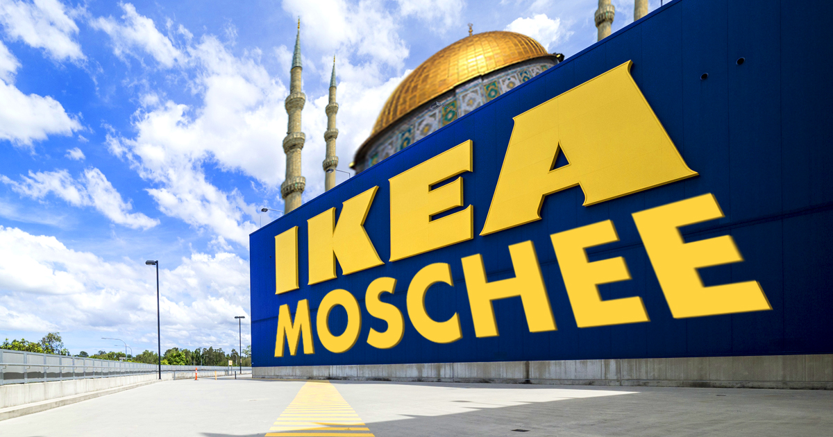IKEA-Moschee: Vom Möbelhaus zum Gebetshaus