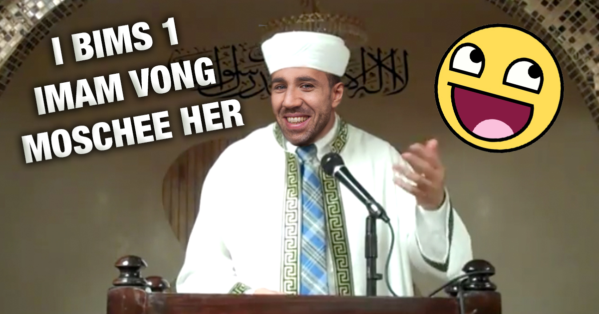 Imam hält Predigt in VONG-Sprache, damit ihn Jugendliche verstehen