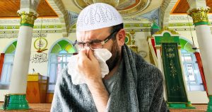 Noktara - Influenza - Muslim geht mit Grippe zur Moschee, um für seine Gesundheit zu beten