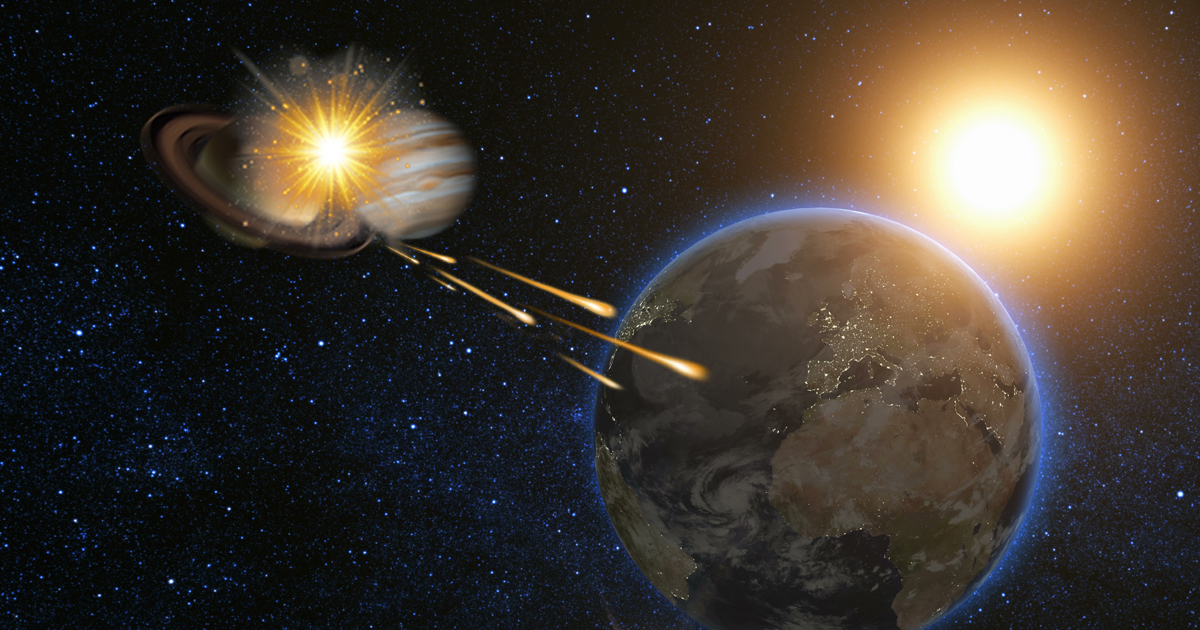 Noktara - Jupiter und Saturn kollidiert- Erde droht katastrophaler Meteoritenhagel