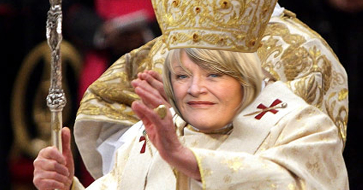 Liberale Kirche ernennt Alice Schwarzer zur Päpstin