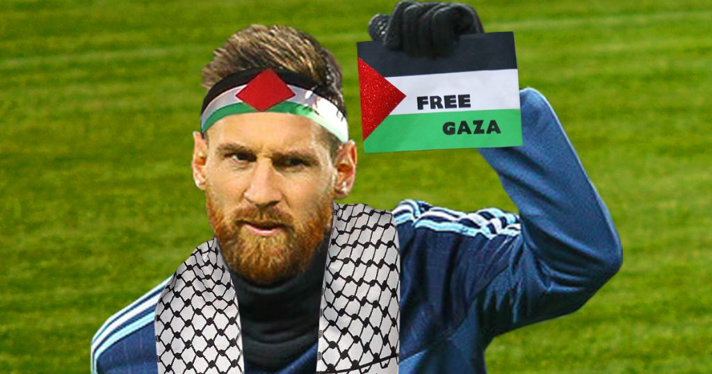 Noktara - Lionel Messi nach Israel-Absage - „Ich spiele lieber gegen Palästina.