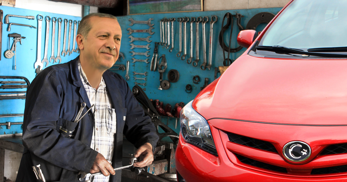 Noktara - Made in Turkey- Erdogan baut türkisches Auto