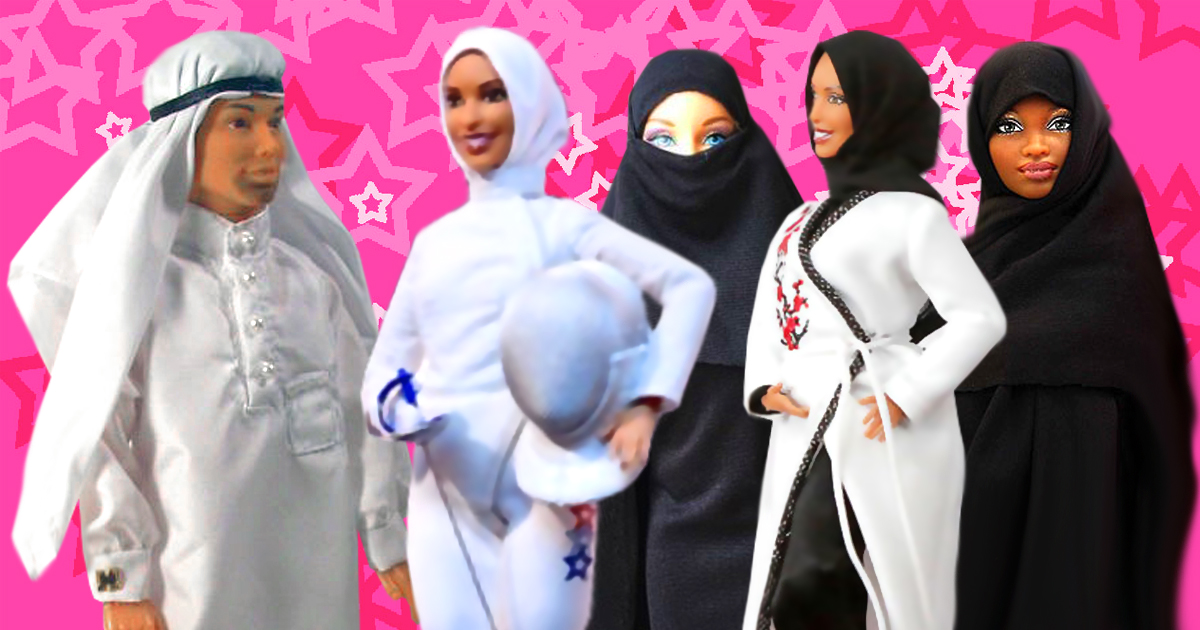 Mattel präsentiert muslimischen Ken mit Hijarbie im 4er Pack