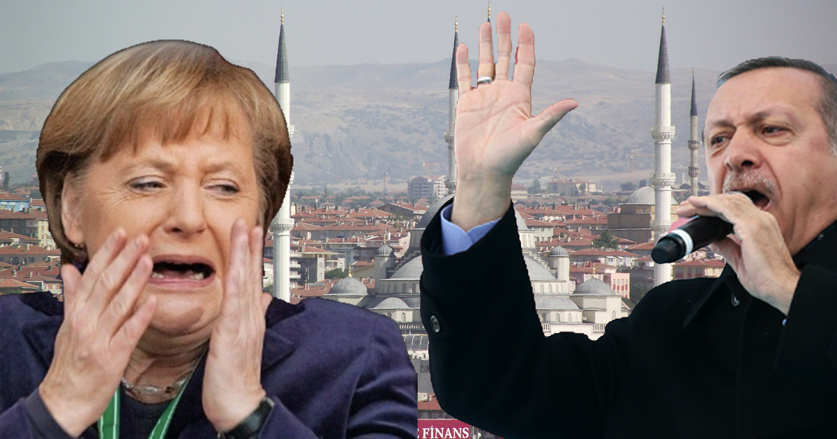 Merkel muss draussen bleiben: Türkisches Einreiseverbot für Christen