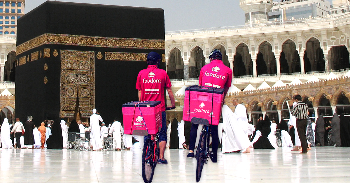 Hajjride nach Mekka: Foodora liefert nach Saudi Arabien