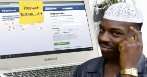 Noktara - Muslim ändert alle seine Passwörter auf BISMILLAH