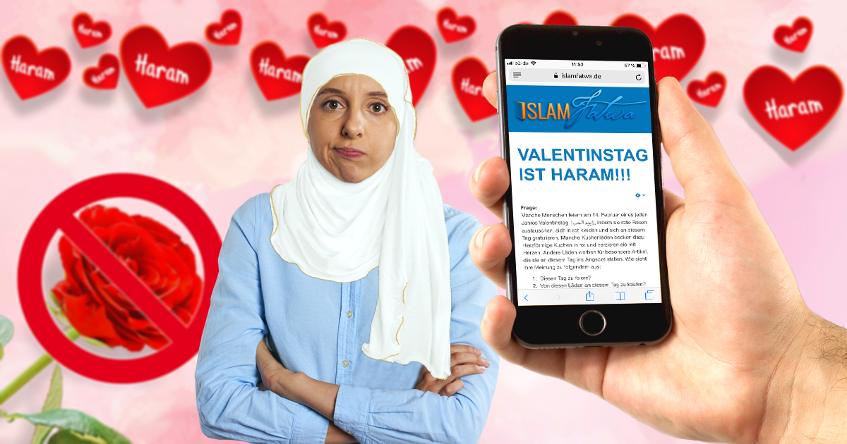 Muslim überrascht seine Frau zum Valentinstag mit einer Fatwa