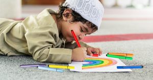 Noktara - Muslimische Eltern besorgt, weil Kind Regenbögen malt