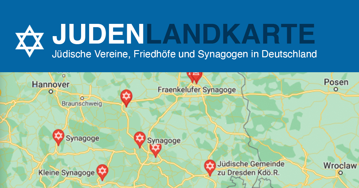 Noktara - Nach österreichischer Islam-Landkarte- Webseite mit deutscher Juden-Landkarte gestartet