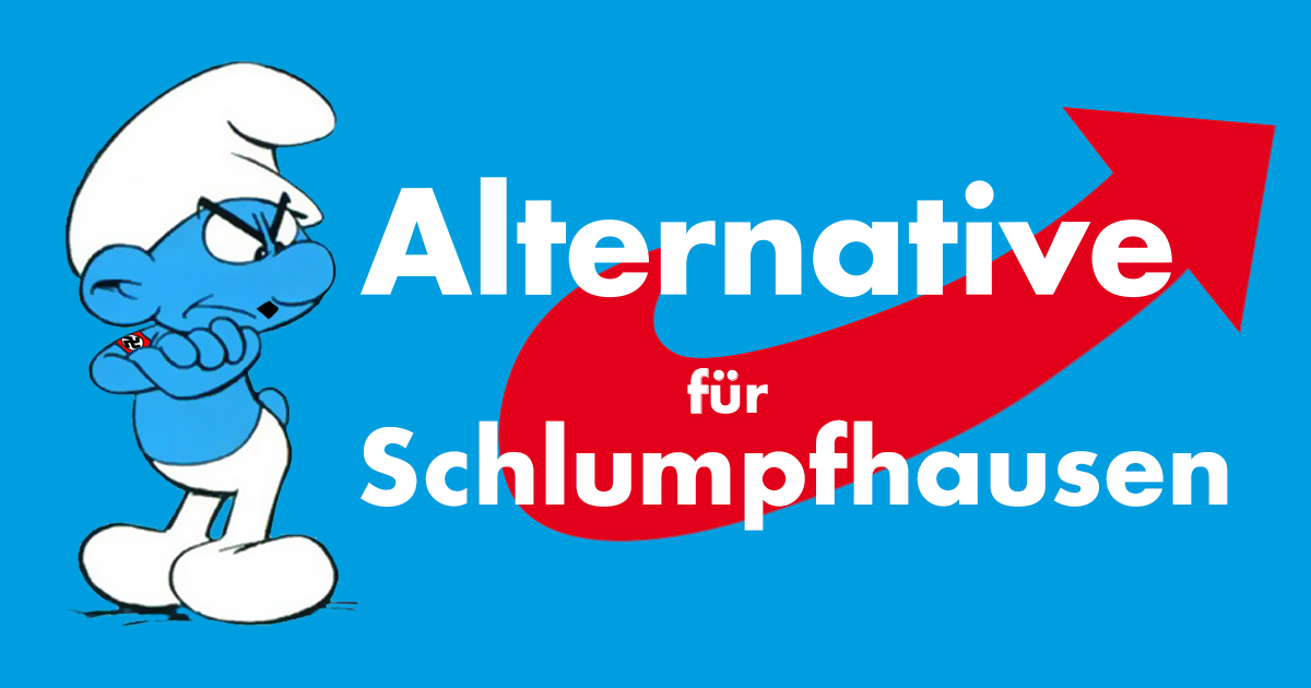 Noktara - Nazi-Alternative für Schlumpfhausen - AfD Schlümpfe