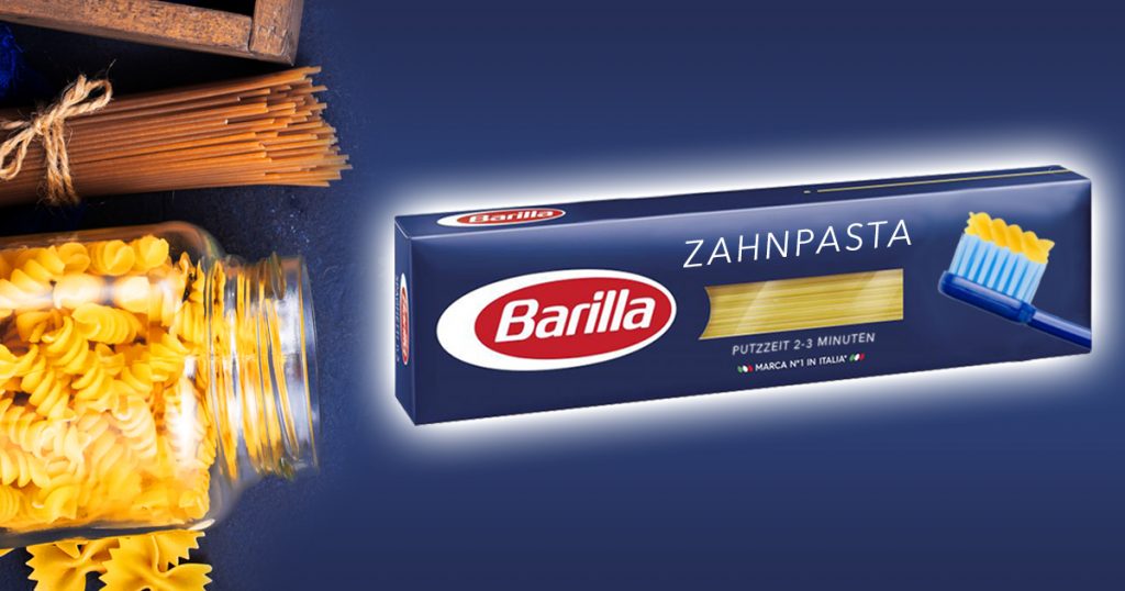 Noktara - Neu von Barilla - Original italienische Zahnpasta für al dente Zähne - Packung