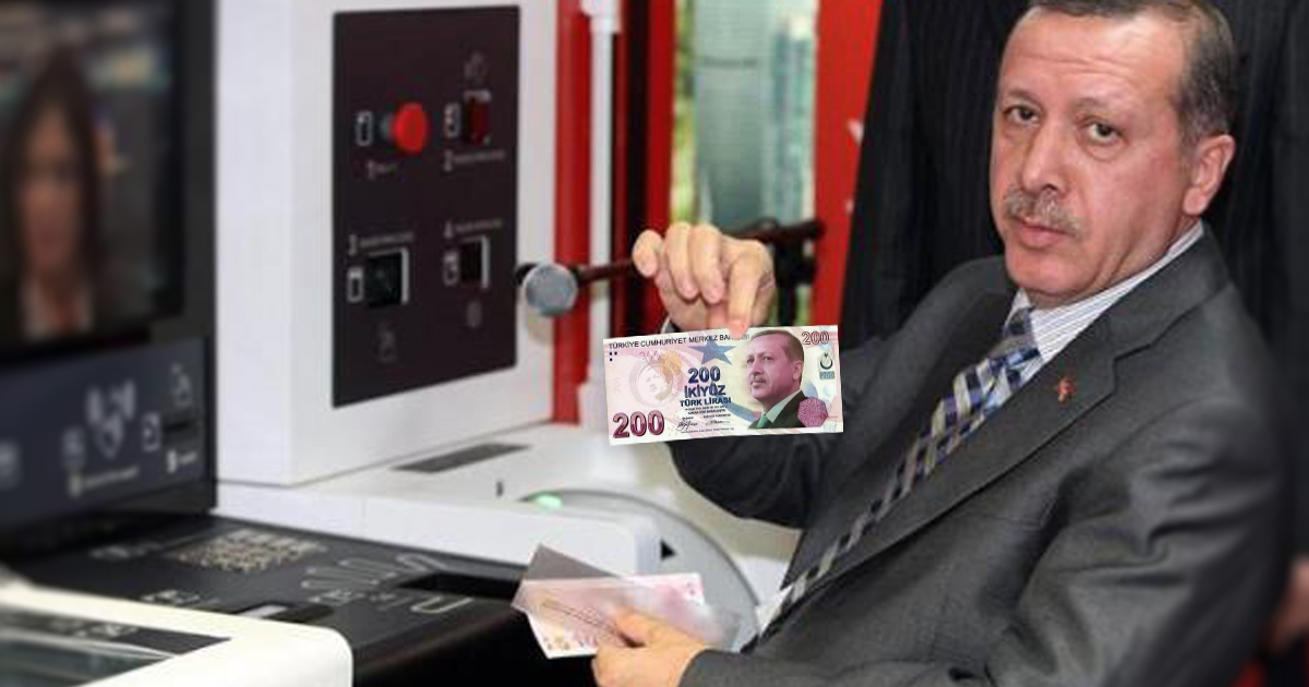 Erdogan präsentiert neue türkische Geldscheine mit seinem Portrait