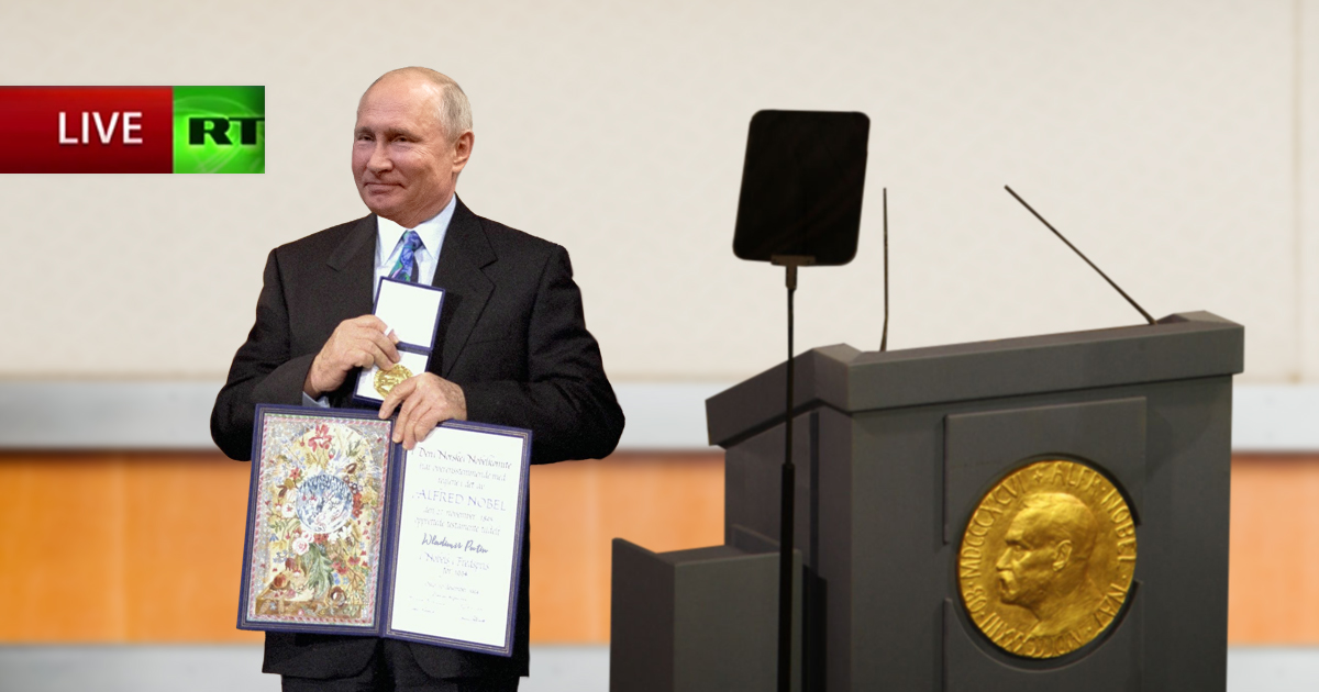 Noktara - Putin erhält Friedensnobelpreis für die Befreiung der Ukraine - RT News
