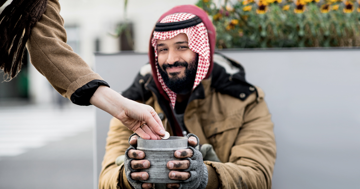 Noktara - Saudischer Kronprinz Mohammed bin Salman bittet wegen fehlender Einnahmen um Corona-Soforthilfe