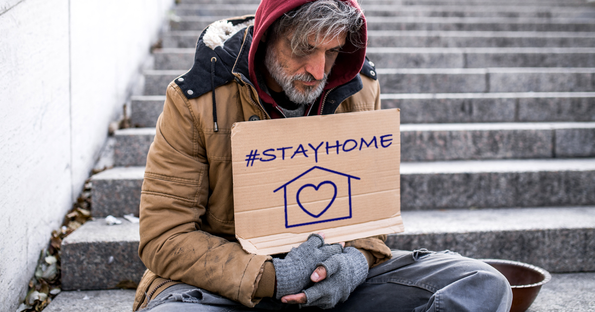 Noktara - #StayHome- Durch Corona-Krise obdachlos gewordener Mann würde gerne mitmachen
