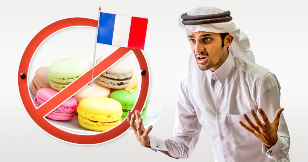 Stop Macaron Wutende Muslime Boykottieren Franzosisches Geback