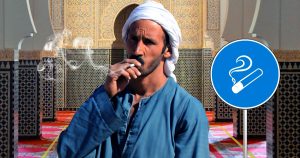 Noktara - Tabakmoschee - Raucherbereich für qualmende Muslime