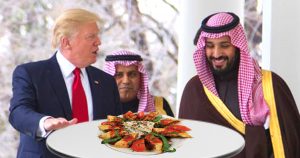 Noktara - Trump nach Geschäftsessen - Dieses Kashoggi-Kebab war sehr lecker