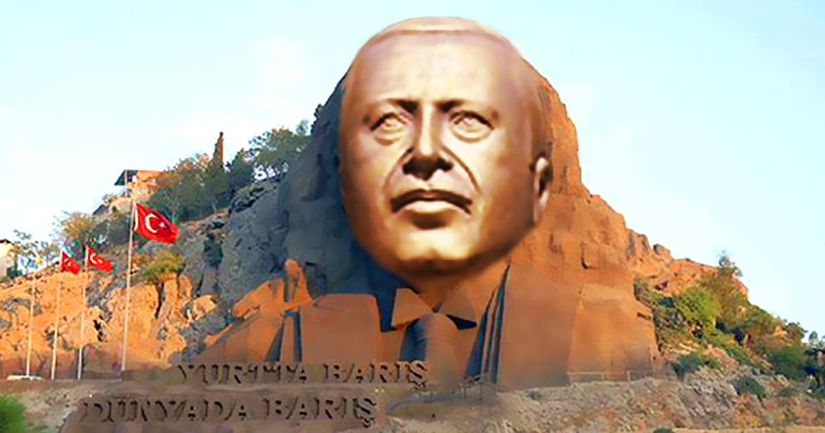 Türkei lässt Atatürk Denkmäler durch Erdogan ersetzen