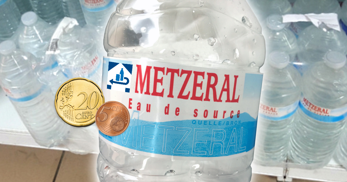 Türkische Supermärkte erheben Pfand auf METZERAL-Wasser