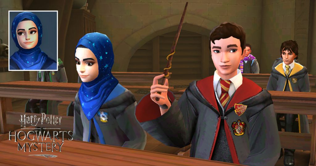 Videospiele mit verschleierten Frauen - Badeea Ali aus Harry Potter: Hogwarts Mystery