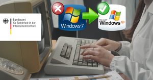 Noktara - Windows 7-Support endet- Deutsche Behörden wechseln auf Windows XP
